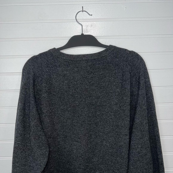 LL Bean Size Large 100% Lambswool Modern Preppy Luxury Gorpcore Outdoors Sweater - Picture 4 of 8